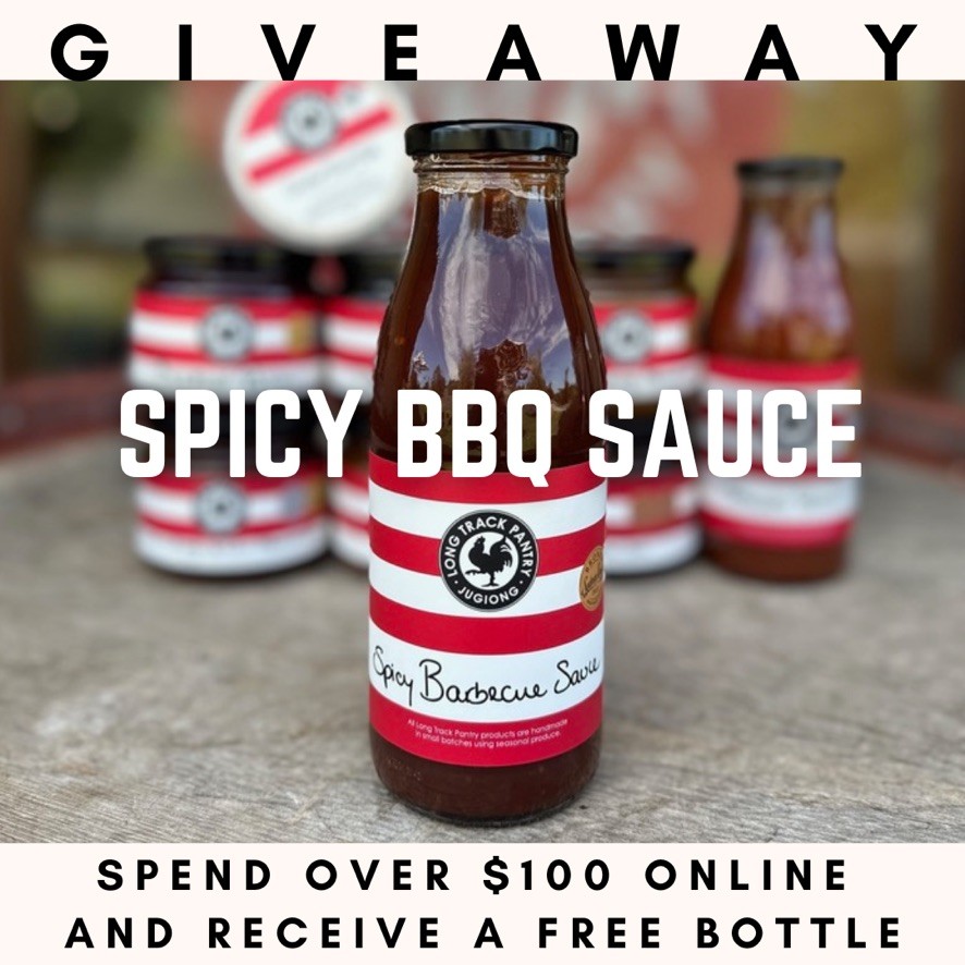 Spicy Barbecue Sauce - FREE GIFT Giveaway